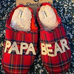 BNWT Papa Bear Slippers